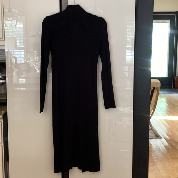 FATE by LFD black, midi, double zip, long sleeve cardigan, New w/o tags - Picture 5 of 5